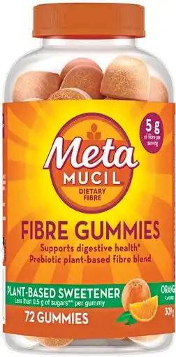 Pharmacist Advice Metamucil Fibre Gummies 72 Gummies offer