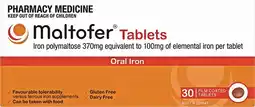 Soul Pattinson Chemist Maltofer Oral Iron 30 Tablets offer