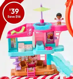 Target Mattel Fisher-Price Little People Barbie Beach House Toddler Playset offer