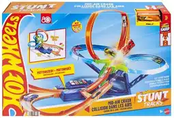 Target Hot Wheels Stunt Tracks Midair Crash Playset offer