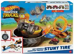 Target Hot Wheels Monster Trucks Stunt Tire Playset offer