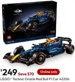 Target LEGO Technic Oracle Red Bull F1 Car offer