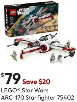 Target LEGO Star Wars ARC-170 Starfighter offer