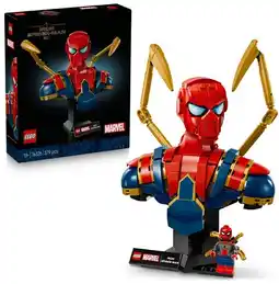 Target LEGO Marvel Iron Spider-Man Bust 76326 offer