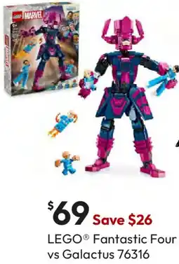 Target LEGO Fantastic Four vs Galactus offer