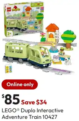 Target LEGO Duplo Interactive Adventure Train offer