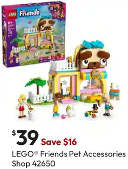 Target LEGO Friends Pet Accessories Shop offer