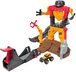 Target Monster Jam 1:64 Smash & Bash Smashbot Playset offer