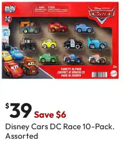Target Disney Cars DC Race offer