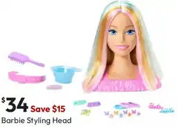 Target Barbie Styling Head offer