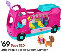 Target Little People Barbie Dream Camper offer