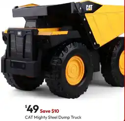 Target CAT Mighty Steel Dump Truck offer