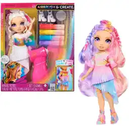 Target Rainbow High Air Brush & Create Fashion Doll - Purple Eyes offer