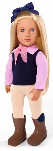 Target Our Generation Doll with Traditional Riding Outfit Presley offer