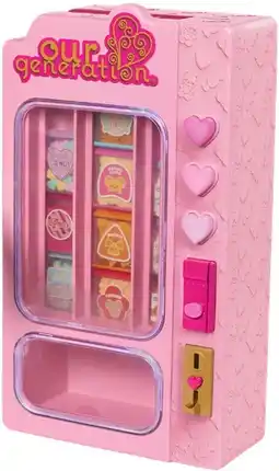 Target Our Generation Functional Vending Machine with 15 Food Accessories, Lights & Sounds offer