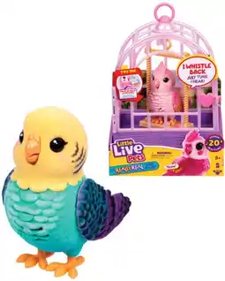 Target Little Live Pets My Really Real Bird & Cage. Assorted offer