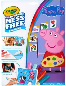 Target Crayola Color Wonder Peppa Pig offer