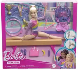 Kmart Barbie Gymnastics Playset offer