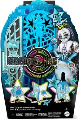 Kmart 22 Piece Monster High Skulltimate Secrets Hauntlywood Mysteries Frankie Stein Doll offer