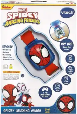Kmart VTech Disney Junior Marvel Spidey and his Amazing Friends Spidey Learning Watch offer