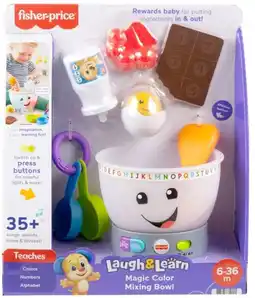 Kmart Fisher-Price Laugh and Learn Magic Color Mixing Bowl offer