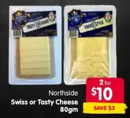 Spar Northside Swiss or Tasty Cheese offer