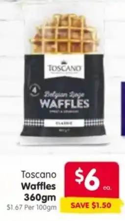 Spar Toscano Waffles offer