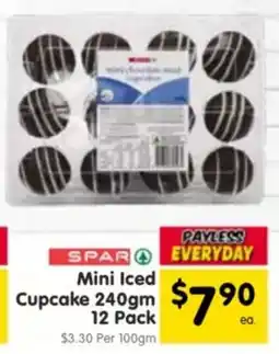 Spar Mini Iced Cupcake offer
