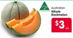 Spar Australian Whole Rockmelon offer