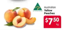 Spar Australian Yellow Peaches offer