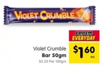 Violet Crumble Bar