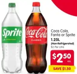 Spar Coca Cola, Fanta or Sprite offer