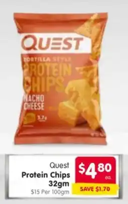 Spar Quest Protein Chips offer