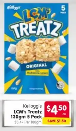 Spar Kellogg's LCM's Treatz offer