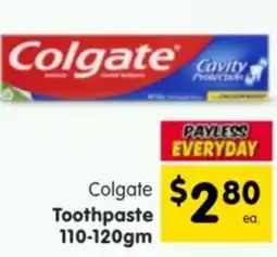Spar Colgate Toothpaste offer