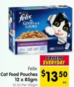 Spar Cat Food Pouches offer