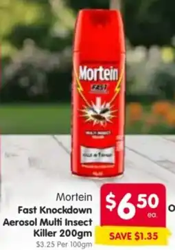 Spar Fast Knockdown Aerosol Multi Insect Killer offer