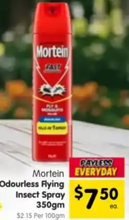 Spar Odourless Flying Insect Spray offer