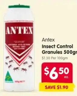 Spar Insect Control Granules offer