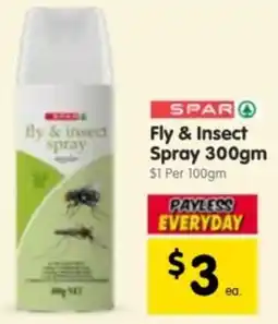 Spar Fly & Insect Spray offer