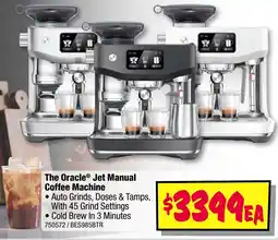 JB Hi-Fi The Oracle Jet Manual Coffee Machine offer