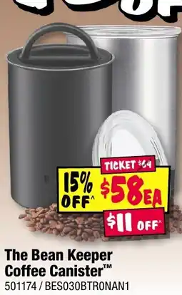 JB Hi-Fi The Bean Keeper Coffee Canister offer