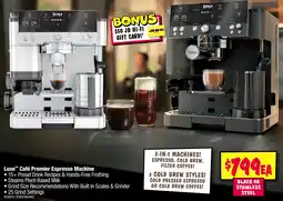 JB Hi-Fi Luxe Cafรฉ Premier Espresso Machine offer
