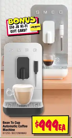 JB Hi-Fi Bean To Cup Automatic Coffee Machine offer