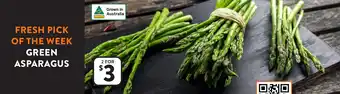 Green asparagus