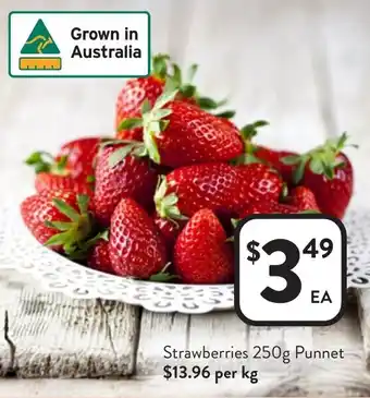 Foodworks Strawberries Punnet offer