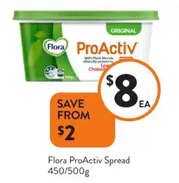 Foodworks Flora ProActiv Spread offer