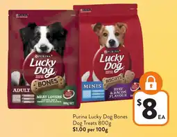 Foodworks Purina Lucky Dog Bones Dog Treats offer