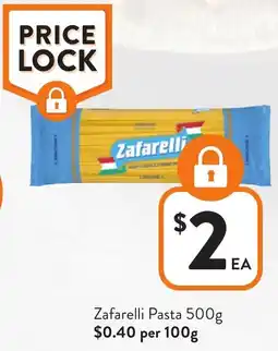 Foodworks Zafarelli Pasta offer