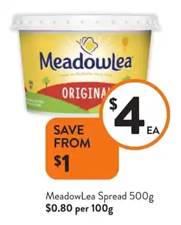 Foodworks MeadowLea Spread offer